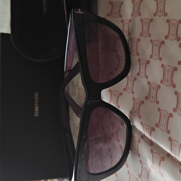 Tom Ford Black and Purple Sunglasses main image 4